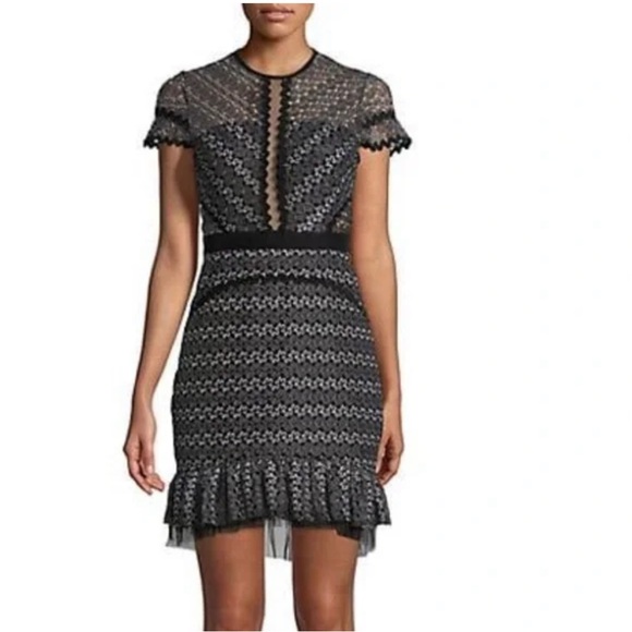 Few Moda Black Lace women Dress - Medium - Picture 2 of 15